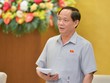 Phó chủ tịch Quốc hội Trần Quang Phương phát biểu.