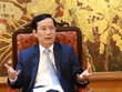 Ông Phạm Tấn Công, Chủ tịch Liên đoàn Thương mại và Công nghiệp Việt Nam (VCCI) 