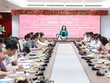 Phó Bí thư Thường trực Thành ủy Hà Nội Nguyễn Thị Tuyến phát biểu chỉ đạo Hội nghị. 