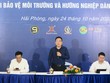 Ông Vũ Huy Thưởng, Phó giám đốc Sở Du lịch Hải Phòng thông tin về các điểm thăm quan du lịch văn hóa, lịch sử.