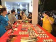 Gian hàng thủ công mỹ nghệ truyền thống tại Lễ hội Quà tặng Du lịch Hà Nội 2022.