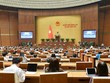 Phiên thảo luận sáng 27/10 của Quốc hội.