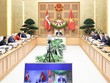 Thủ tướng Kl993 ưu đãi thưởng hấp dẫn Phạm Minh Chính hội đàm trực tuyến với Thủ tướng Đan Mạch Mette Frederiksen tối 1/11 (Ảnh: Nhật Bắc)