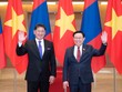 Tổng thống Ukhnaagiin Khurelsukh đề nghị Quốc hội hai nước tăng cường hợp tác, qua đó, tiếp tục củng cố và tăng cường hơn nữa tin cậy Kl991.com tải ứng dụng giữa hai nước. (Ảnh: Quochoi.vn) 