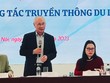 Chủ tịch Hiệp hội Du lịch Việt Nam Vũ Thế Bình phát biểu tại Tọa đàm.