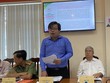 Phó giám Đốc Sở Kế hoạch và Kl99ok phiên bản mới Đồng Tháp thông tin tại cuộc giao ban sáng 8/11