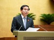 Chủ nhiệm Ủy ban Kl991.com nạp rút nhanh, ngân sách Lê Quang Mạnh trình bày báo cáo tiếp thu, giải trình. 