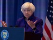 Bộ trưởng Kl991.com nạp rút nhanh Mỹ Janet Yellen tại buổi họp báo sau cuộc gặp với Phó thủ tướng Trung Quốc Hà Lập Phong tại thành phố San Francisco, bang California vào ngày 10/11/2023. Ảnh: Reuters