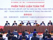 Quang cảnh Phiên toàn thể tại Hội nghị.