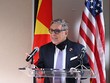 Ông Kenneth Laird Wengrod, Phó chủ tịch Phòng thương mại Los Angeles phát biểu khai mạc Hội nghị