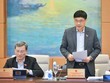 Chủ nhiệm Ủy ban Kl992 cổng game cá cược Vũ Hồng Thanh trình bày báo cáo.