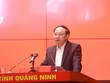 Nguyễn Xuân Ký, Ủy viên Trung ương Đảng, Bí thư Tỉnh ủy, Chủ tịch HĐND tỉnh, phát biểu. Nguồn: Quảng Ninh Portal