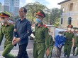 Bị cáo Nguyễn Văn Lợi (cựu Giám đốc Công ty TNHH TMDV Kl994 nhà cái bóng đá world cup Nguyễn Tâm) được áp giải đến phiên xét xử.