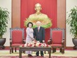 Tổng Bí thư Nguyễn Phú Trọng tiếp Chủ tịch Quốc hội Vương quốc Campuchia Samdech Khuon Sudary (Ảnh: Quochoi.vn)