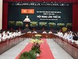 Quang cảnh Hội nghị lần thứ 24 của Đảng bộ TP.HCM nhiệm kỳ 2020-2025 - Ảnh: Thanhuytphcm.vn