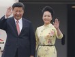 Chủ tịch Trung Quốc Tập Cận Bình và Phu nhân trong chuyến thăm Việt Nam năm 2015. (Ảnh: Giang Huy/VnExpress)