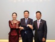 Bộ trưởng Nguyễn Hồng Diên tiếp Bộ trưởng Bộ Thương mại và Bộ trưởng Bộ Công nghiệp, Khoa học và Đổi mới Công nghệ Campuchia