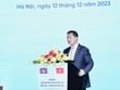 Thủ tướng Campuchia Hun Manet phát biểu tại Diễn đàn Xúc tiến Kl99ok phiên bản mới và thương mại Việt Nam - Campuchia năm 2023