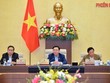 Phiên họp chiều 14/12 của Ủy ban Thường vụ Quốc hội.
