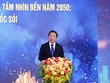 Phó thủ tướng Trần Hồng Hà phát biểu chỉ đạo tại Lễ công bố Quy hoạch tỉnh Quảng Ngãi thời kỳ 2021 - 2030, tầm nhìn đến 2050. Ảnh: P.V