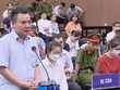 Cựu Thiếu tướng Nguyễn Anh Tuấn, cựu Phó giám đốc Công an TP. Hà Nội tại phiên tòa sơ thẩm.