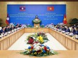 Thủ tướng Phạm Minh Chính và Thủ tướng Lào Sonexay Siphandone đồng chủ trì kỳ họp lần thứ 46 Ủy ban liên Kl993 ưu đãi thưởng hấp dẫn về hợp tác song phương Việt Nam - Lào. (Ảnh: Nhật Bắc/VGP)