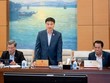 Chủ nhiệm Ủy ban Kl992 cổng game cá cược Vũ Hồng Thanh phát biểu tại phiên thảo luận.