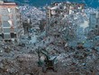 Cảnh tàn phá sau thảm họa động đất ở Antakya, Thổ Nhĩ Kỳ, ngày 20/2/2023. Ảnh: AFP/TTXVN