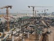Một góc công trường nhà ga T3 sân bay Tân Sơn Nhất. Ảnh: Lê Quân