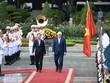 Chủ tịch nước Võ Văn Thưởng đón và hội đàm với Tổng thống Đức Frank-Walter Steinmeier