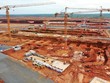 Tiến độ thi công công trình xây dựng nhà ga Sân bay Quốc tế Long Thành đang rất khẩn trương