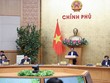Thủ tướng Phạm Minh Chính chủ trì cuộc họp của Thường trực Kl993 ưu đãi thưởng hấp dẫn với lãnh đạo các bộ, ngành đánh giá về tình hình Tết Nguyên đán Giáp Thìn 2024 và thực hiện các nhiệm vụ trọng tâm sau kỳ nghỉ Tết. (Ảnh: VGP)