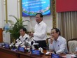 Chủ tịch UBND TP.HCM yêu cầu chủ Kl99ok phiên bản mới của các dự án Kl99ok phiên bản mới công phải rà soát lại kế hoạch cho từng dự án, đảm bảo tiến độ theo mục tiêu đã đề ra trong từng quý và cả năm là từ 95% trở lên. Ảnh: TTBC