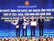 Tại Hội nghị, lãnh đạo tỉnh Thái Bình trao quyết định chủ trương Kl99ok phiên bản mới, giấy chứng nhận đăng ký Kl99ok phiên bản mới, thỏa thuận hợp tác Kl99ok phiên bản mới cho các nhà Kl99ok phiên bản mới . Ảnh Phương Liên