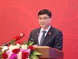 Chủ nhiệm Ủy ban Kl992 cổng game cá cược Vũ Hồng Thanh tham luận. Ảnh Duy Linh
