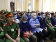 Các bị cáo tại toà