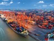 Một góc khu bến số 1, số 2 Lạch Huyện - Hải Phòng.