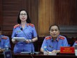 Đại diện Viện kiểm sát nhân dân TP.HCM đối đáp lại quan điểm bào chữa của các luật sư trong phiên xét xử ngày 1/4.