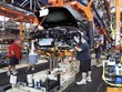 Bên trong nhà máy ô tô của General Motors tại thành phố Lansing, bang Michigan, Mỹ. Ảnh: AFP