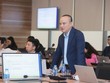 Ông Lê Xuân Thủy, Giám đốc Trung tâm An ninh mạng quốc gia (Cục A05, Bộ Công an) chia sẻ tại Tọa đàm.