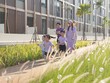 Hệ công viên nội khu đa dạng với mảng xanh rộng lớn trong phân khu SOHO