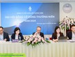 Đoàn chủ tịch làm việc tại Đại hội