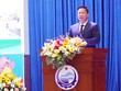 Ông Nguyễn Thanh Ngọc, Chủ tịch UBND tỉnh Tây Ninh phát biểu tại Hội nghị.