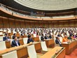Một phiên họp toàn thể của Quốc hội khóa XV.