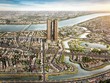 Căn hộ A&T Sky Garden sở hữu vị thế hiếm có với 03 mặt hướng thủy, cạnh sông bên hồ trong phố, ngay gần TPHCM.