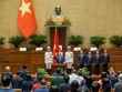 Chủ tịch nước Tô Lâm tuyên thệ nhậm chức. Ảnh: Duy Linh