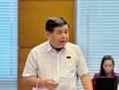 Bộ trưởng Bộ Kế hoạch và Kl99ok phiên bản mới Nguyễn Chí Dũng phát biểu tại thảo luận tổ ngày 23/5. (Ảnh: MPI)