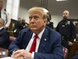 Cựu Tổng thống Mỹ Donald Trump trong phiên xét xử tại Tòa án quận Manhattan ở New York, Mỹ, ngày 6/5/2024. (Ảnh: AFP/TTXVN)
