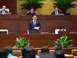 Bộ trưởng Bộ Công thương Nguyễn Hồng Diên trả lời chất vấn.