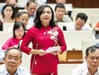 Đại biểu Đặng Bích Ngọc (Hòa Bình) chất vấn Bộ trưởng Đặng Quốc Khánh